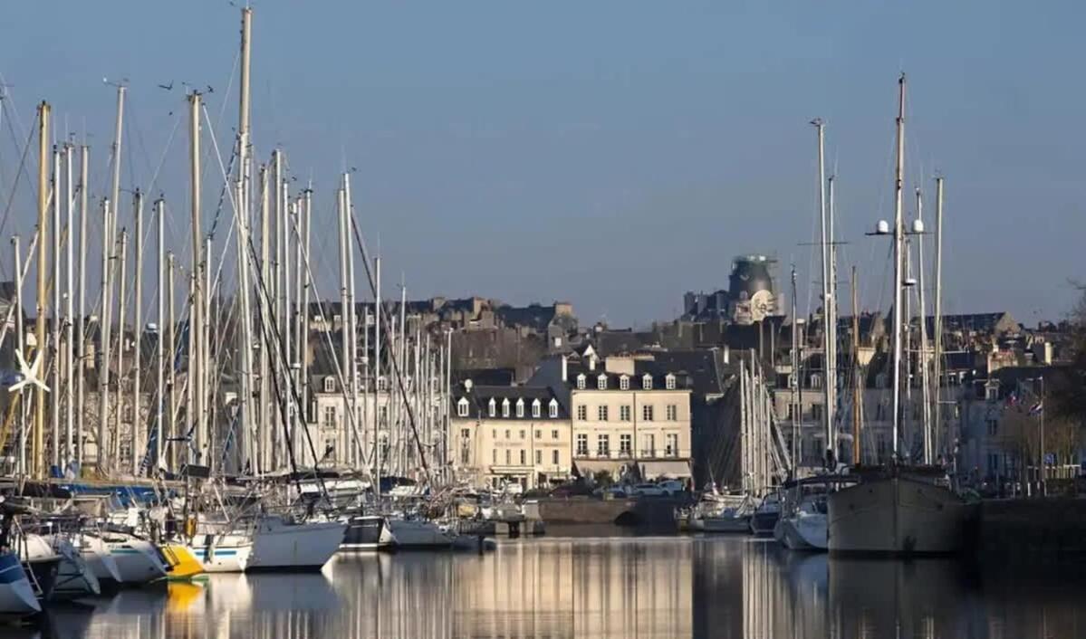 Tassigny - Charmant Appartement/ Terrasse - Port Vannes Dış mekan fotoğraf